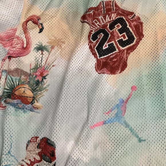 Nike Jordan Essentials Printed Camp Top - Picture 6 of 6